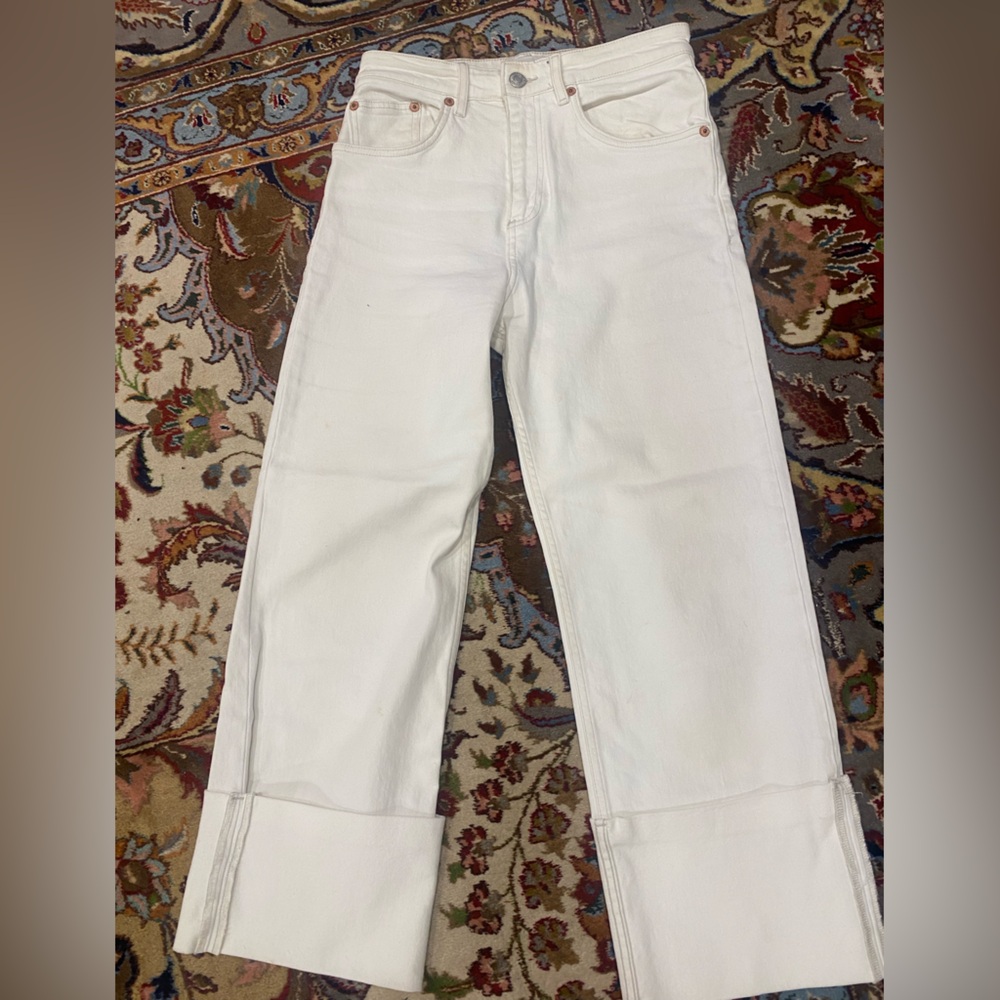 Zara white jeans size 29